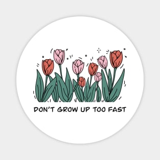 Don’t grow up too fast Magnet